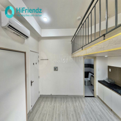 CĂN HỘ MINI ĐẸP GIÁ RẺ, GÁC CAO RỘNG CỬA SỔ THOÁNG, MỚI 100% GẦN QUẬN1