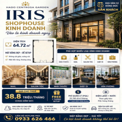 Cho thuê Mặt bằng Kinh Doanh 64m2 tại C.c Hà Đô Centrosa Q.10