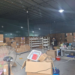 Cho thuê kho an phú đông 450m2 27tr