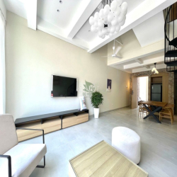 CHO THUÊ  DUPLEX 2 TẦNG 2 PHÒNG NGỦ MỚI FULL NỘI THẤT BẮC NHA TRANG
