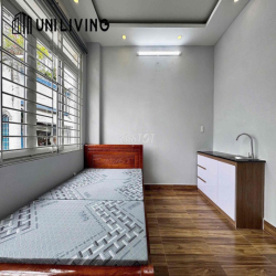 CHO THUÊ PHÒNG NHÀ MỚI 100% STUDIO FULL NỘI THẤT CỬA SỔ TRỜI Q3