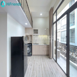 CĂN HỘ ĐẸP GÁC CAO GIÁ RẺ, BAN CÔNG THOÁNG, RỘNG 35m2, GẦN HÀNG XANH