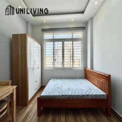 CHO THUÊ PHÒNG NHÀ MỚI 100% STUDIO FULL NỘI THẤT CỬA SỔ TRỜI Q3