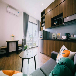 Cho thuê Căn hộ dịch vụ đầy đủ đồ 01 ngủ 01 khách mới tinh ở Hồ Tây