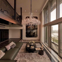 Cho thuê 4PN Duplex Empire City, căn hoa hậu, Full Nt Luxury