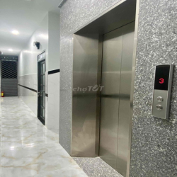 Phòng đẹp có gác, thang máy, hầm xe mới xây + full tiện ích G.I.Á 2tr8