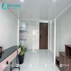 Duplex mới xây gác cao nội thất đầy đủ - ban công thoáng giáp Q1