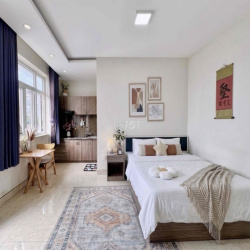 Căn hộ full nội thất cao cấp BAN CÔNG ngã 4 Phú Nhuận, chợ Bà Chiểu