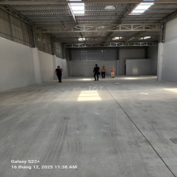 Cho thuê nhà xưởng 350m2 vừa hết hợp đồng tại hiệp thành quận 12