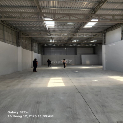 Cho thuê nhà xưởng 350m2 vừa hết hợp đồng tại hiệp thành quận 12