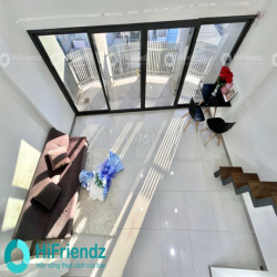 GÁC 40M2 MỚI TINH  SÁT CRESCENT MALL - KCX TÂN THUÂN -PHÚ MỸ HƯNG RỘNG