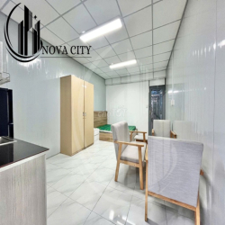 Căn hộ ban công bự full nội thất gần Parcmall Q8, Satra Phạm Hùng 