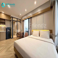 STUDIO LUXURY TONE GỖ FULL NỘI THẤT TRUNG TÂM BÌNH THẠNH