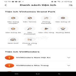 Cho thuê căn hộ cao cấp Tòa Glory Heights 