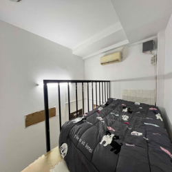 PHÒNG GÁC CAO 1M8 FULL NỘI THẤT MỚI GIÁ SINH VIÊN