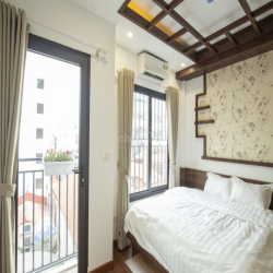 Căn hộ 1 ngủ nội thất mới cho thuê phố Linh Lang gần Lotte siêu đẹp