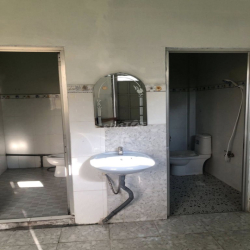Nhà cho thuê nguyên căn, 2 mặt tiền đối diện đường vô bv ĐK Củ Chi cũ.