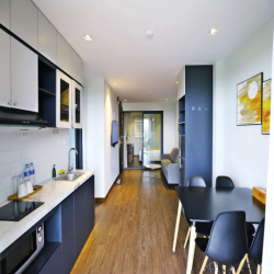 Cho Thuê Căn Hộ Dịch Vụ 1 Ngủ 1 Khách Đủ Đồ Tại Âu Cơ, Tây Hồ, Hà Nội