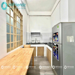 1PN tách bếp bancol full nội thất có máy giặt riêng nằm ngay parcmall