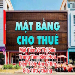 CHO THUÊ MẶT BẰNG ( Vị Trí Cực Hiếm ) - MT VÕ THỊ SÁU - BIÊN HOÀ