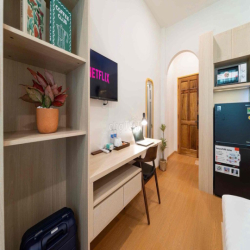 CHDV full nội thất studio và 1pn ban công máy giặt riêng mới 100%