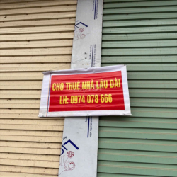 CHO THUÊ NHÀ MẶT TIỀN 10 LÂU DÀI - CHO THUÊ KINH DOANH