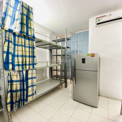 Ở ghép xá giá rẻ Quận 10 –  1tr3 Full chi phí, xe để trong nhà