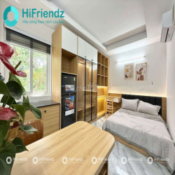 STUDIO mới đầy đủ tiện nghi, nội thất cao cấp, cửa sổ thoáng.