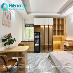 STUDIO mới đầy đủ tiện nghi, nội thất cao cấp, cửa sổ thoáng.