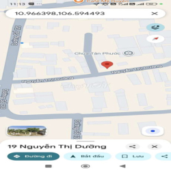 Cho thuê 379m² đất mặt tiền nguyễn thị Dưỡng, cách tỉnh lộ 15 200m