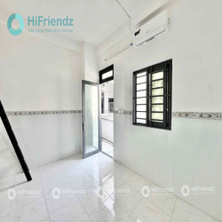 🔥CV GIA ĐỊNH CHO THUÊ -CĂN HỘ MỚI XÂY FULL NT-BAN CÔNG-30M2-THANG MÁY
