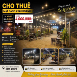 CHO THUÊ MẶT BẰNG KINH DOANH