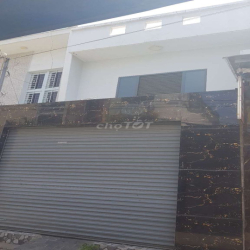 NHÀ MẶT TIỀN ĐƯỜNG 1 TRỆT 1 LẦU, DT 4×16 CÓ 2PN. KHU CHỢ LẠC QUANG