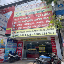 SANG NHƯỢNG CỬA HÀNG MẶT TIỀN MẬU THÂN CẦN THƠ BAO GỒM NỘI THẤT CƠ BẢN