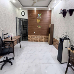 NHÀ MỚI CHO THUÊ 1 TRỆT 1 LẦU, DT 5×12 CÓ 2PN,2WC.FULL NỘI THẤT.HẺM 7M