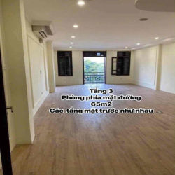 cho thuê nhà 120m x 7tầng 1 hầm