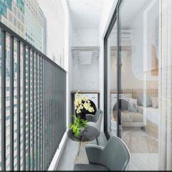 RA MẮT CĂN HỘ CAO CẤP - 1 PHÒNG NGỦ HIỆN ĐẠI - BAN CÔNG - MÁY GIẶT