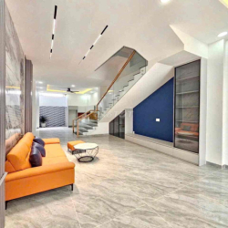 nhà 1 trệt 2 lầu kế VSIP 1, đường 22/12 đường 7m đậu ô tô ok