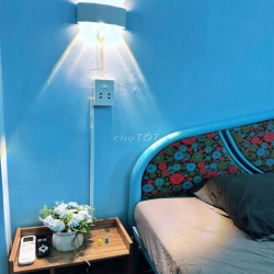 CH 1PN MẶT TIỀN TRƯỜNG SA FULL NỘI THẤT, TÁCH BẾP, BAN CÔNG VIEW SÔNG