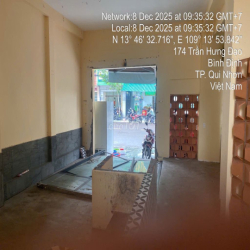 Cho thuê mb 300m2 - Mặt tiền Trần Hưng Đạo, P.Quy Nhơn, Gia Lai