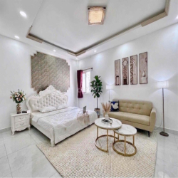 ĐỘC BẢN 1PN 1PK 60m2 MỚI 100% FULL NỘI THẤT CÓ GU NGAY TRƯỜNG SA- Q3