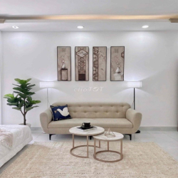 ĐỘC BẢN 1PN 1PK 60m2 MỚI 100% FULL NỘI THẤT CÓ GU NGAY TRƯỜNG SA- Q3