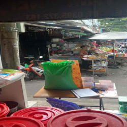 Mặt bằng chợ chung cư Huỳnh Văn Chính