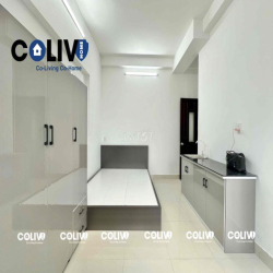 Căn Hộ Studio Full nt thoáng new 100% - Gần Mec Quang Trung