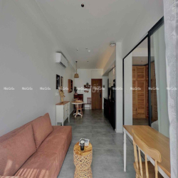 STUDIO BAN CÔNG GẦN AEON/CÔNG VIÊN NHÀ MỚI 30m2 FULL NỘI THẤT NEW NEW