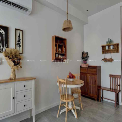 STUDIO BAN CÔNG GẦN AEON/CÔNG VIÊN NHÀ MỚI 30m2 FULL NỘI THẤT NEW NEW