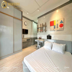 Căn hộ dịch vụ bancol studio/tách bếp Tân Phú