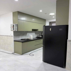 Cho thuê ch Bình Đông Xanh Q8 90m2 3Pn 2wc Full nội thất view sông