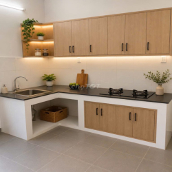 Cho thuê nhà hẻm 1 sẹc 6m Bình Lợi, DT: 5,6x11m. Trệt lầu. 3PN, 2WC