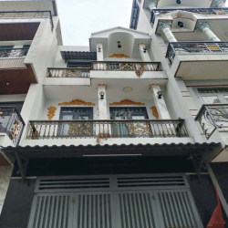 Nhà 1 trệt 2 lầu full nội thất đường số 6 BHH B bình tân 
